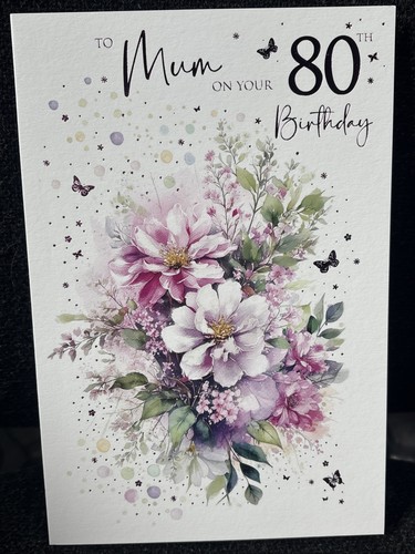Mum your 80th birthday - to,
