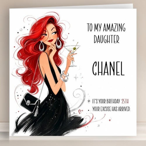 Personalised birthday card - birthday,