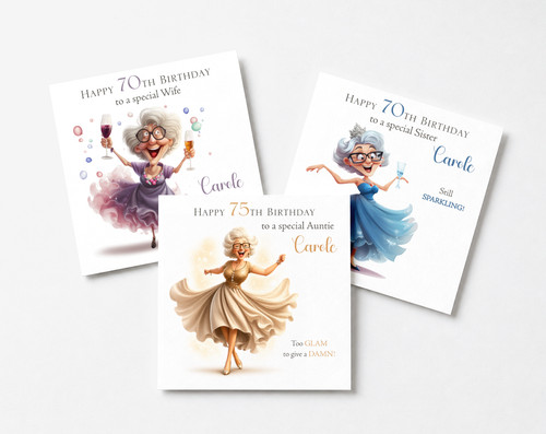 Glamorous old ladies - glamorous,
