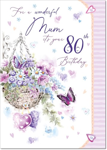 Doodlecards mum 80th birthday - doodlecards,