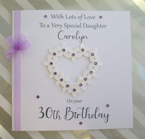Large personalised purple - large,