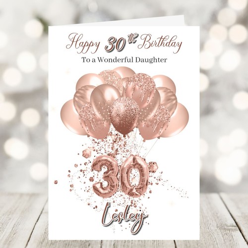 Birthday personalised cards - birthday,