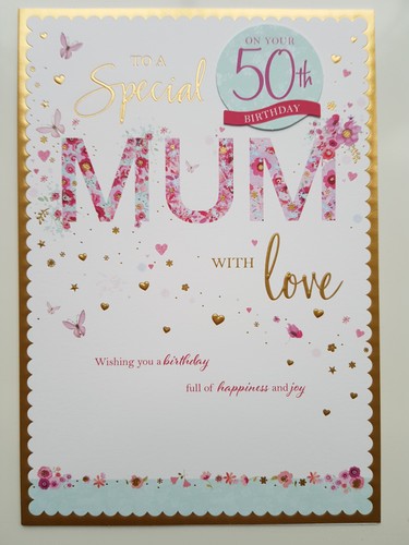 Special mum birthday - a,