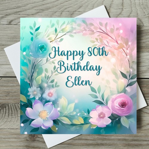 Personalised 60th 70th - , 80th