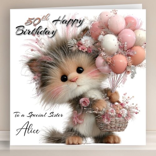 Personalised birthday card - birthday,