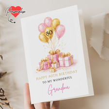 Personalised Birthday Card