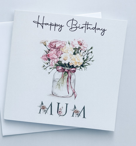 Mum birthday card - mum,