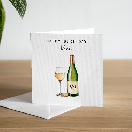 Personalised handmade white - handmade,