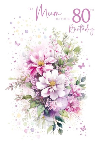 Happy 80th birthday mum - happy,