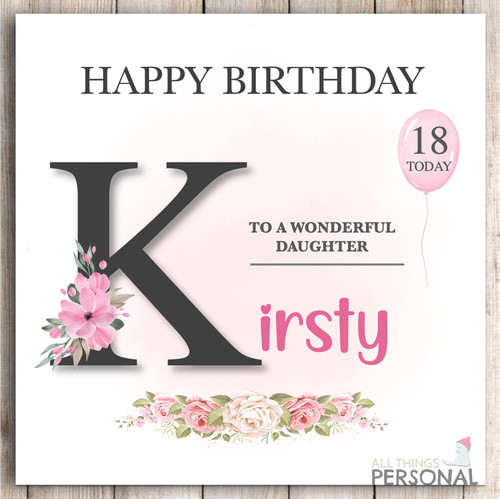 Birthday card special - birthday, daughter