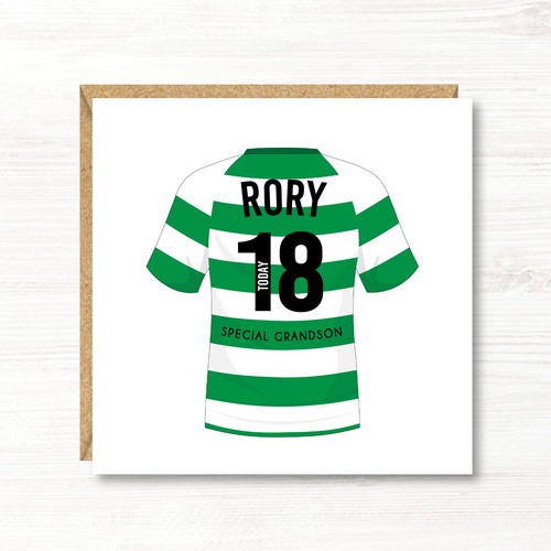 Personalised football birthday - football,