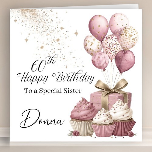 Personalised birthday card - personalised,