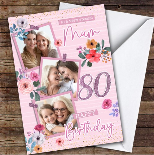 Personalised mum 80th - personalised, birthday