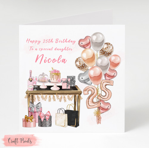 Personalised party birthday - personalised,