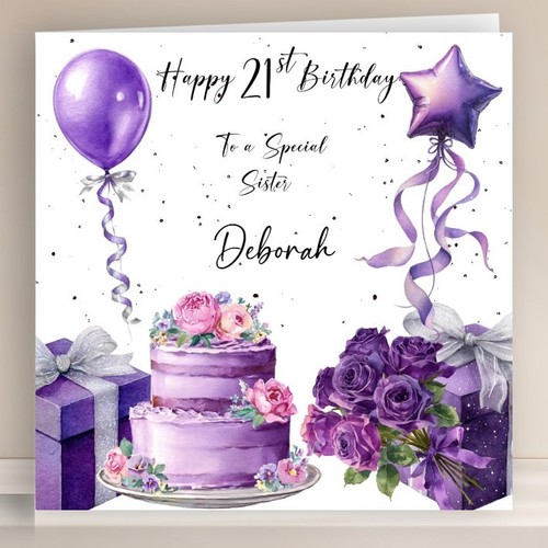 Personalised birthday card - birthday,