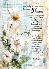 NEW Amazing Mum A5 Birthday