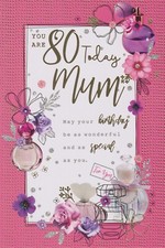 MUM 80TH BIRTHDAY GREETING