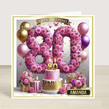 Personalised Birthday Card