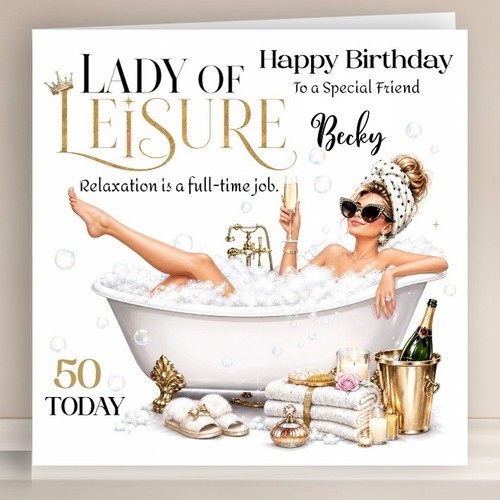 Personalised birthday card - birthday,