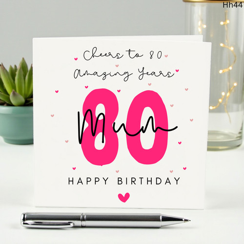 Personalised 80th birthday - personalised,