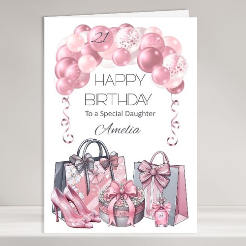Personalised birthday card for - personalised,