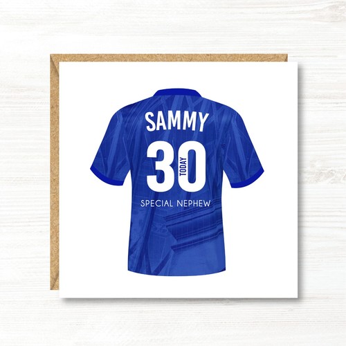 Personalised football birthday - personalised,