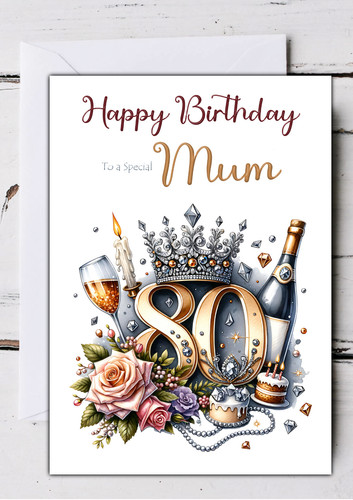 80th personalised birthday - personalised,