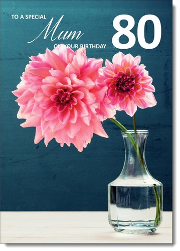 Doodlecards mum 80th - doodlecards,