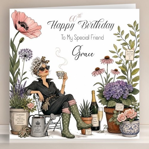 Personalised birthday card - birthday,