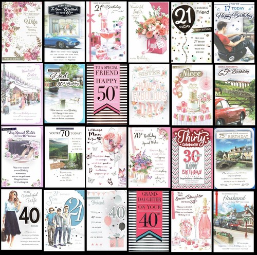 Birthday card age 80 mum - birthday,