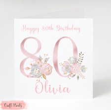 Personalised 80th Birthday