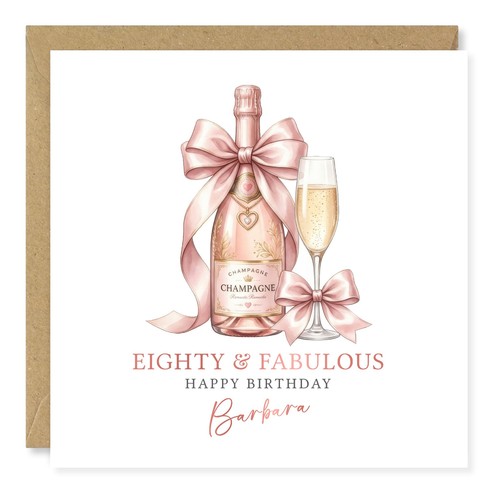 Personalised 80th birthday - personalised,