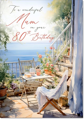 Doodlecards mum 80th birthday - doodlecards,