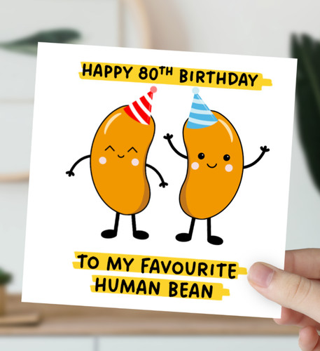 Funny 80th birthday card mum - birthday,