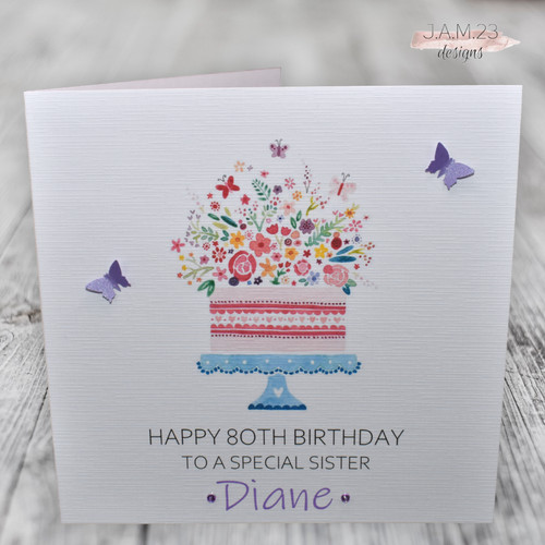 Personalised female birthday - personalised,