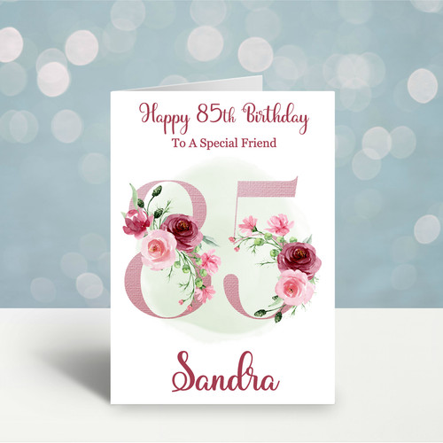 Personalised 85th birthday - 85th,