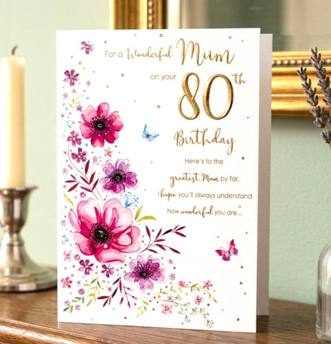 Birthday card mum - card,