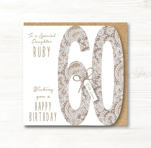 Personalised handmade 50th - personalised,