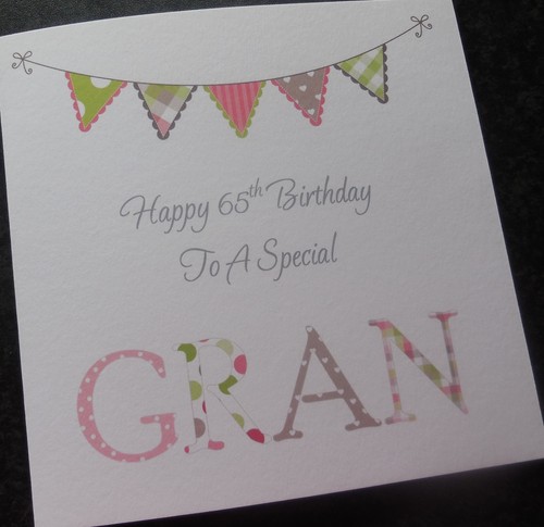 Personalised handmade birthday - handmade,