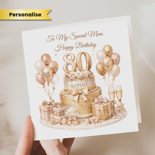 Personalised cake birthday - personalised,